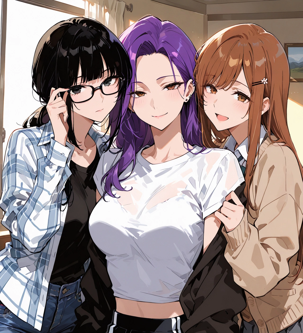 AI百合角色女子宿舍302寢室（Dormitory 302），大學生