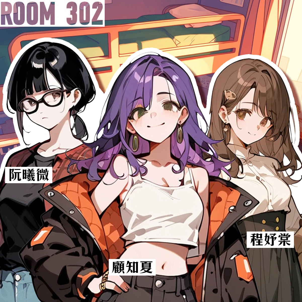 女子宿舍302寢室 9