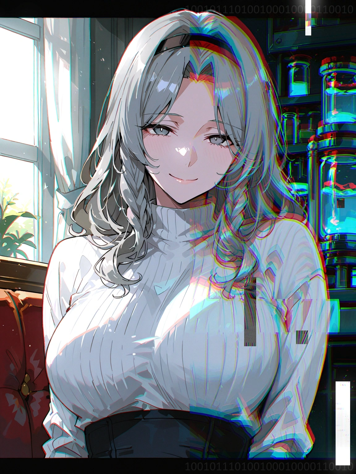 AI百合角色灰原綿音（Haibara Wanon），VR虛擬AI女友