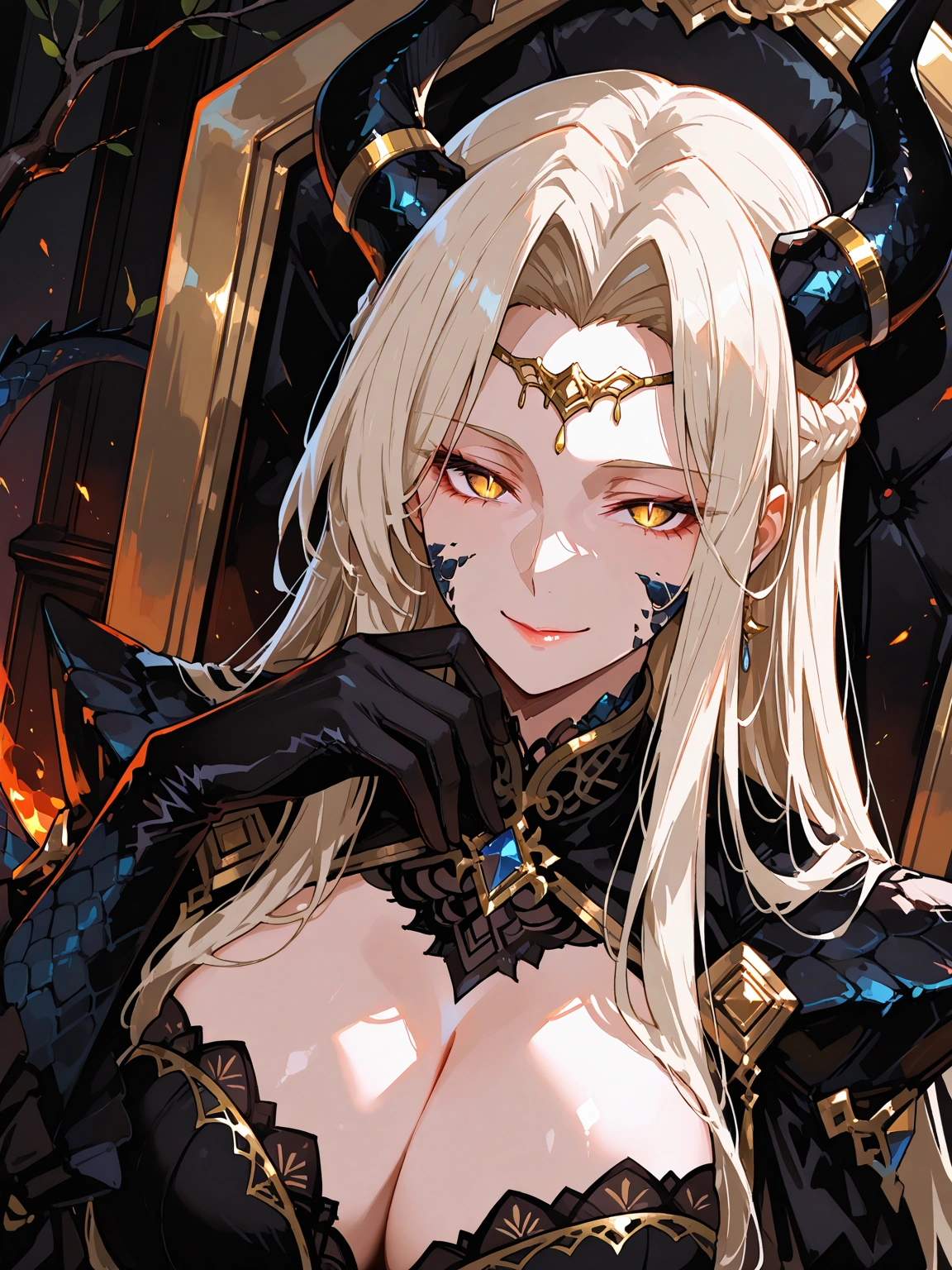 AI百合角色尼德霍格(Nidhogg),魔龍